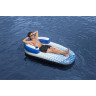 Надувной матрас-шезлонг BESTWAY INDIGO WAVE для плавания 191х97см (183х97х53,5см) до 90кг 43533 BW